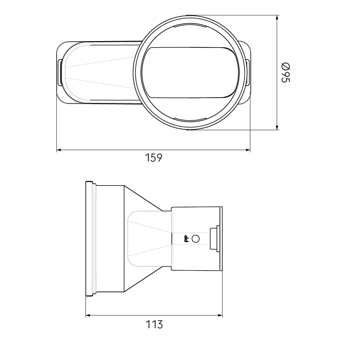 Air Excellent AE45SC Connection Kit (Distribution Box - Valve Adaptor)