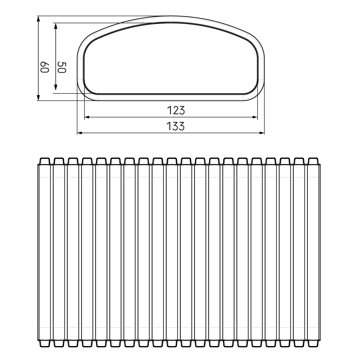 Air Excellent AE55SC Semi-Rigid Duct Anti-Microbial & Anti-Static 30m