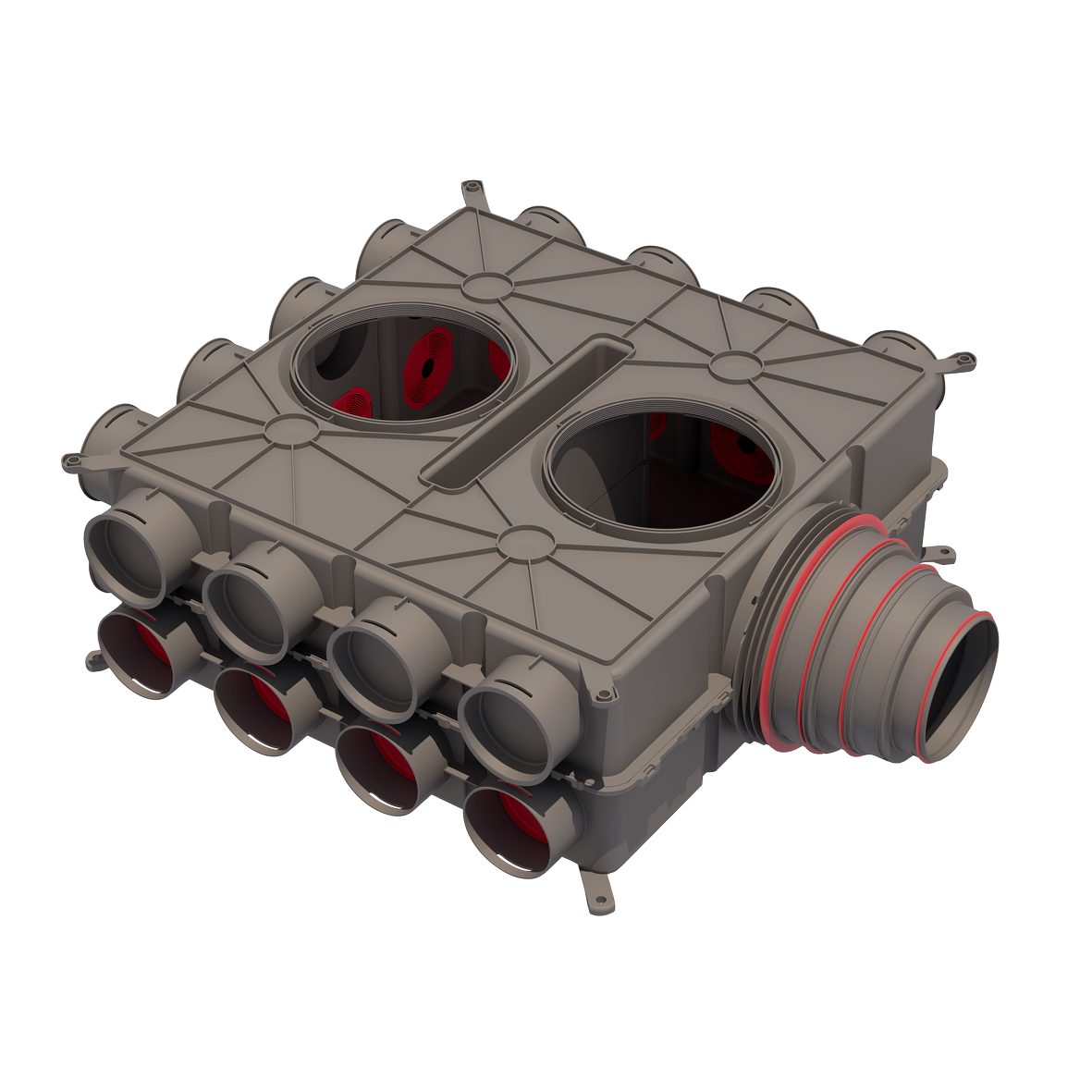 Air Excellent Distribution Box DB824 125-200 24 Connections