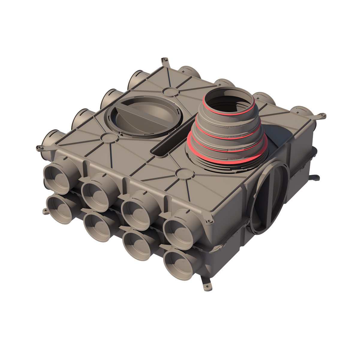 Air Excellent Distribution Box DB824 125-200 24 Connections