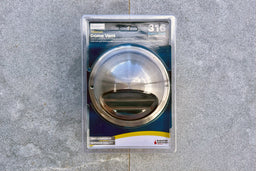 100mm Bush Fire Rated Stainless Steel Dome Vent (316 Marine Grade) (BAL-40 / BAL-FZ)