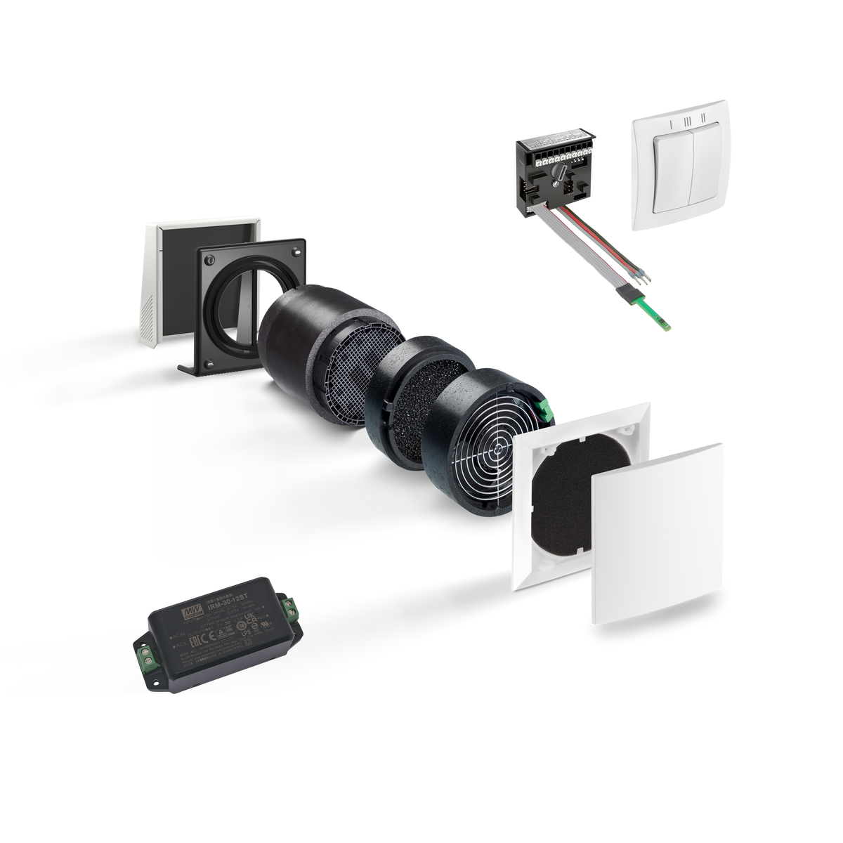 LUNOS e²60 | Compact Decentralised ERV for Homes & Apartments · Fresh ...