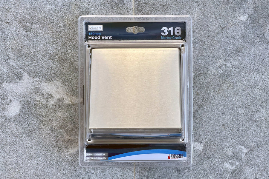 Bush Fire Rated Stainless Steel Hood Vent