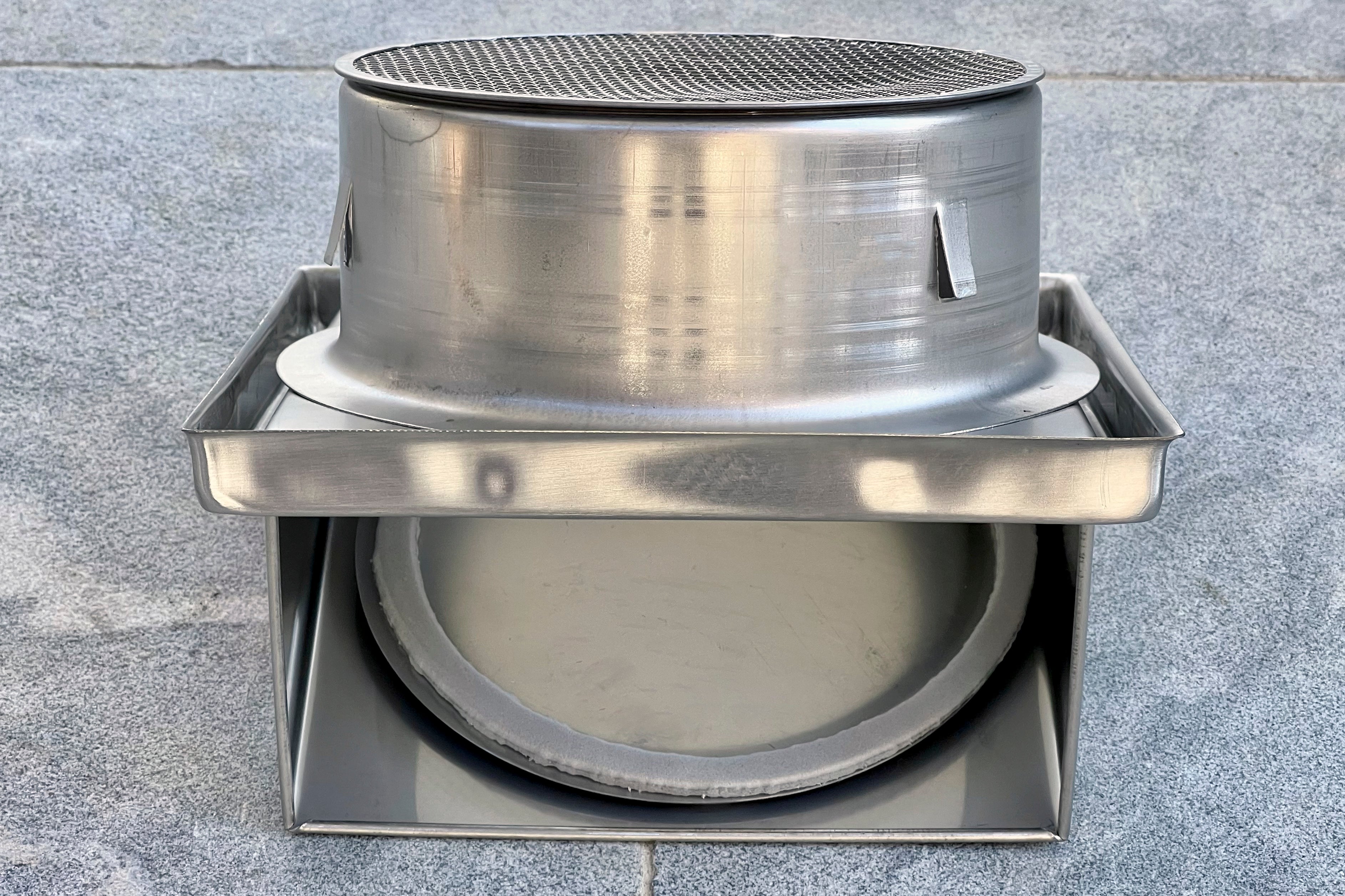Bush Fire Rated Stainless Steel Hood Vent