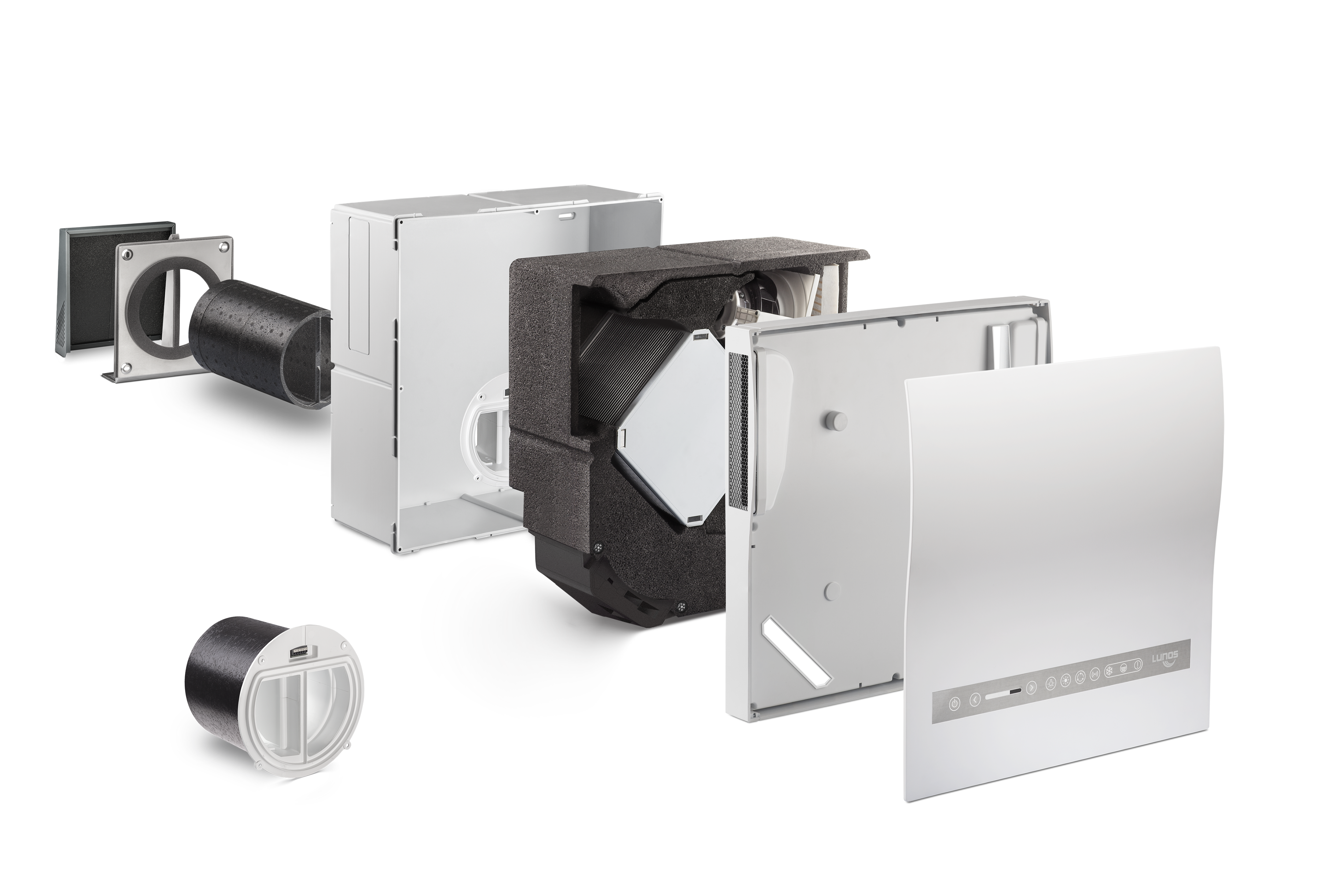 LUNOS Nexxt Decentralised Energy/Heat Recovery Ventilation Systems