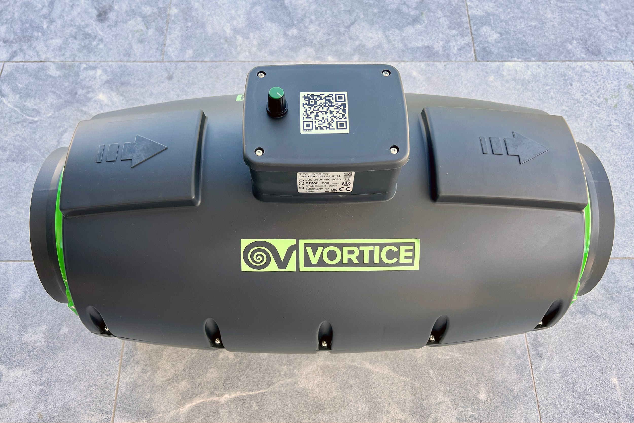 Vortice Lineo 200 Quiet ES Hard Wired Variable Speed