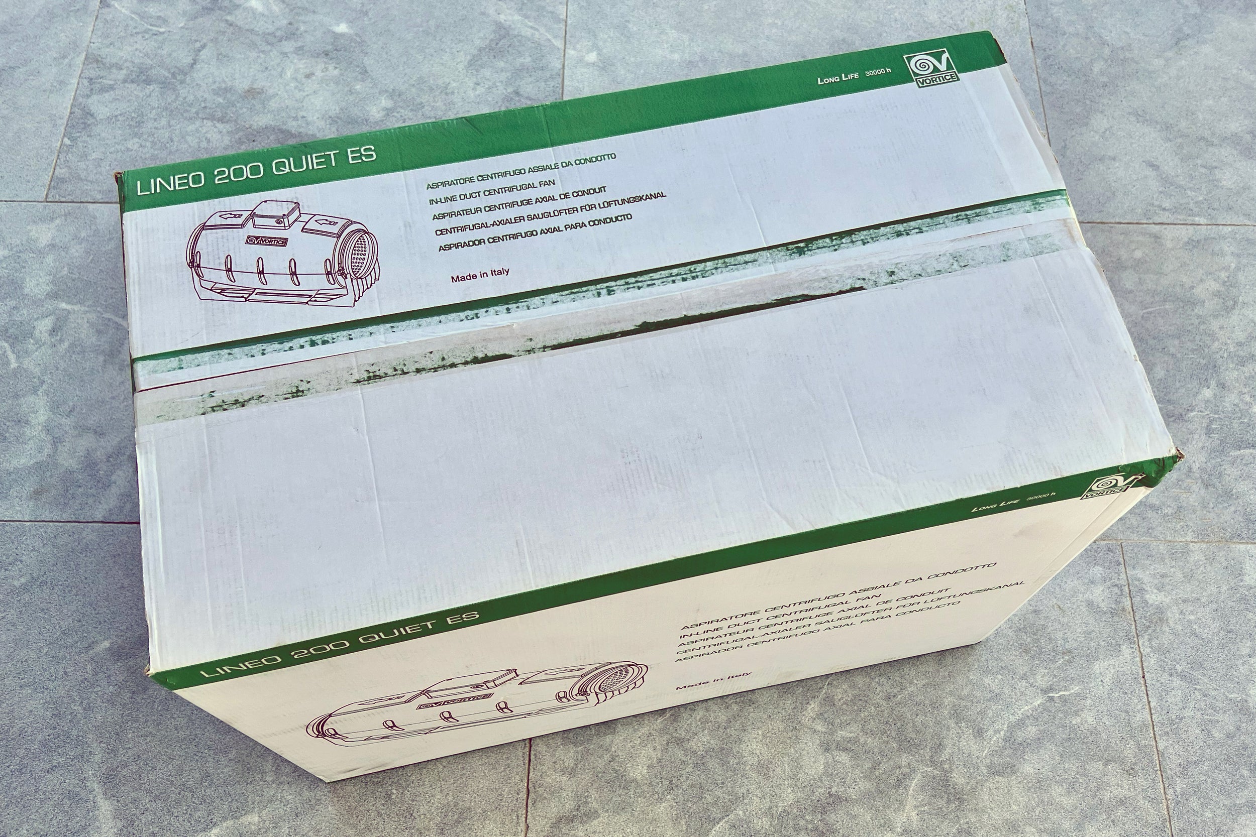 Vortice Lineo 200 Quiet ES Box