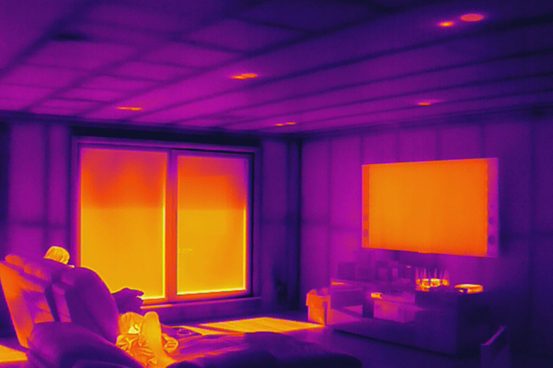 Infrared Imaging for Insulation Gaps