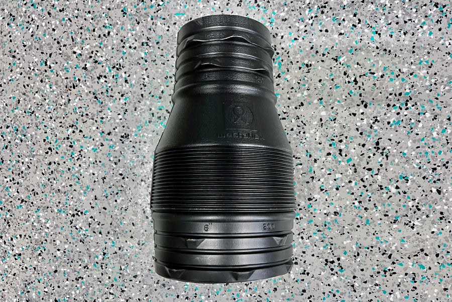 200mm to 150mm Uninsulated Duct Reducer