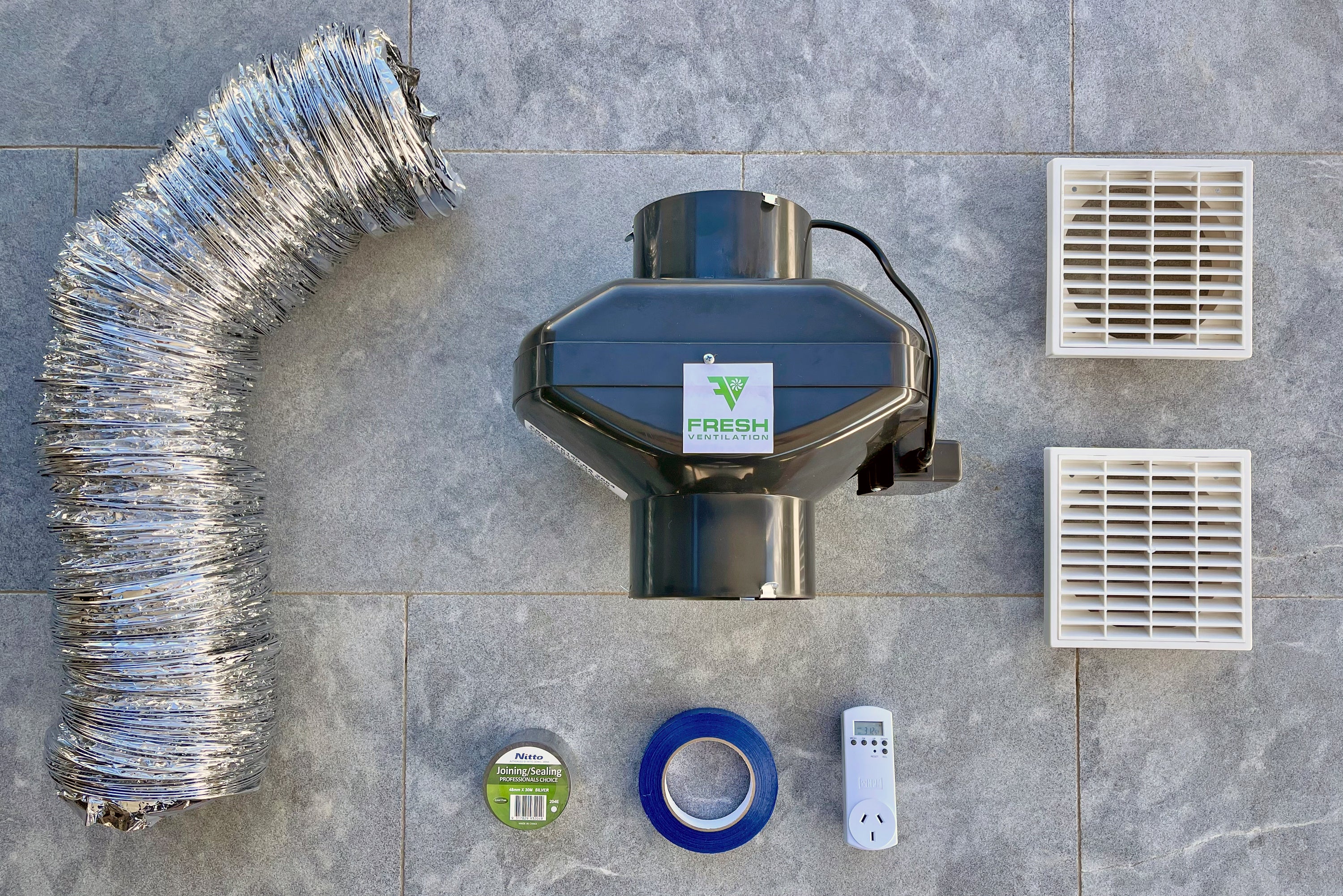 Budget Sub Floor Ventilation Kits (AC Motors)