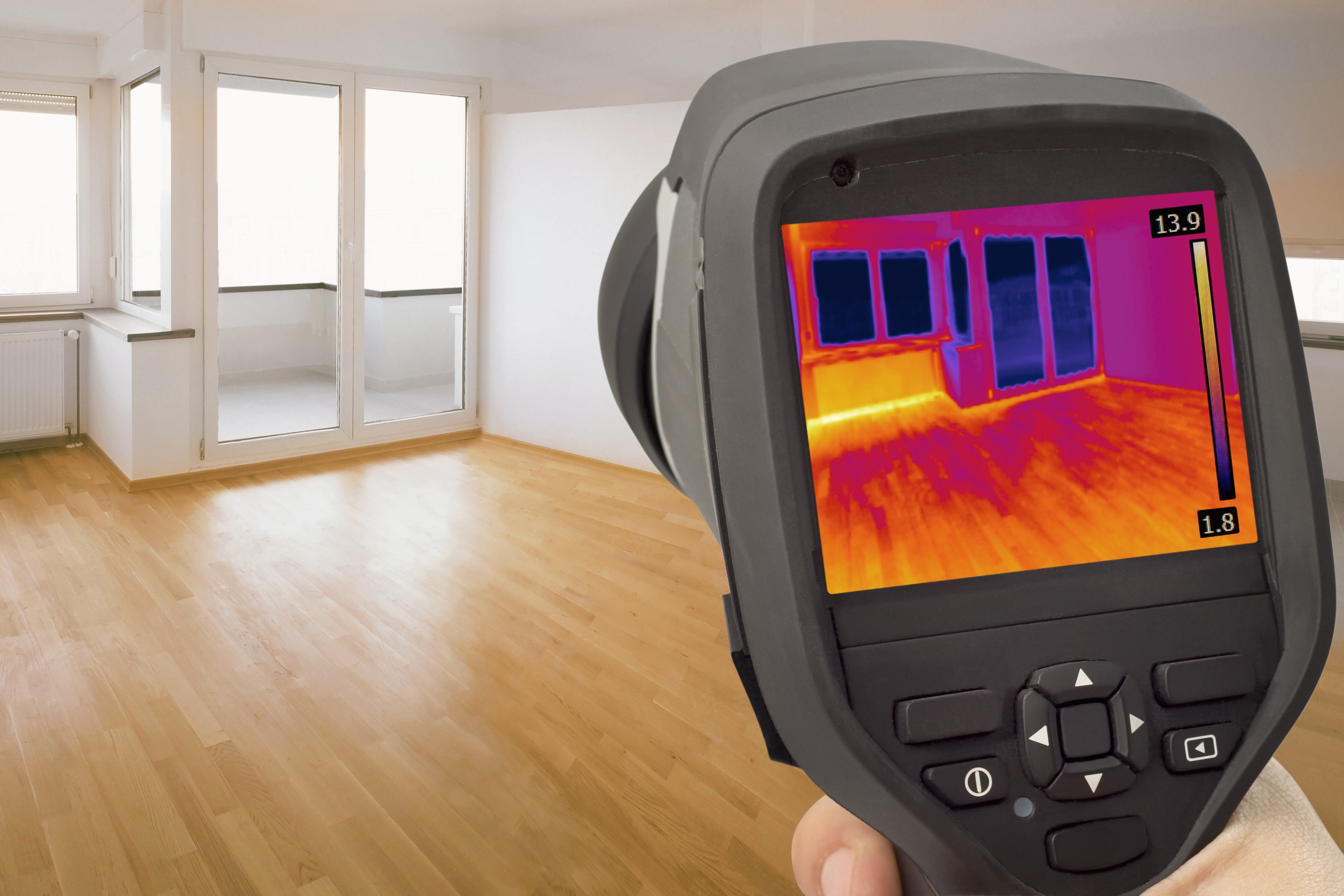 Infrared Imaging for Window Leaks